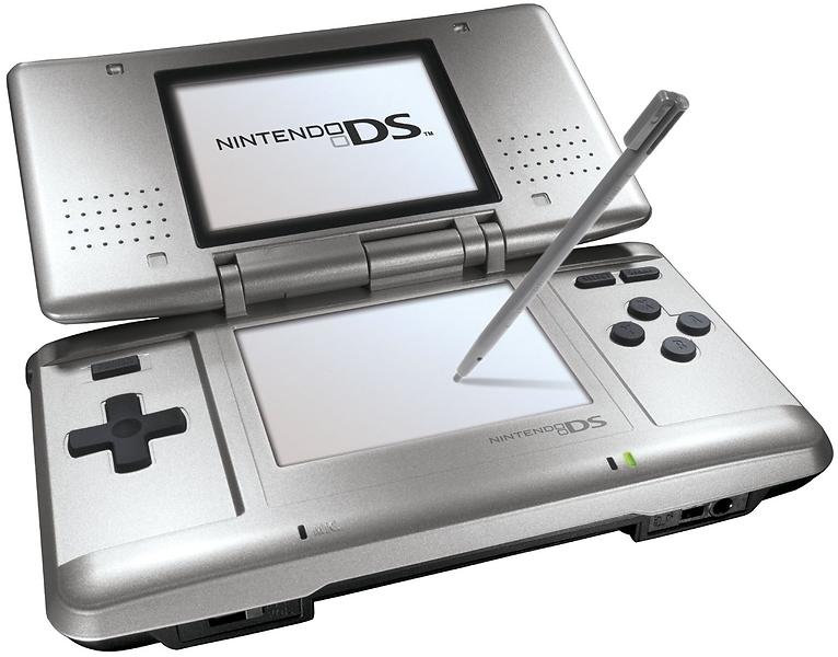 Nintendo DS handheld illustration