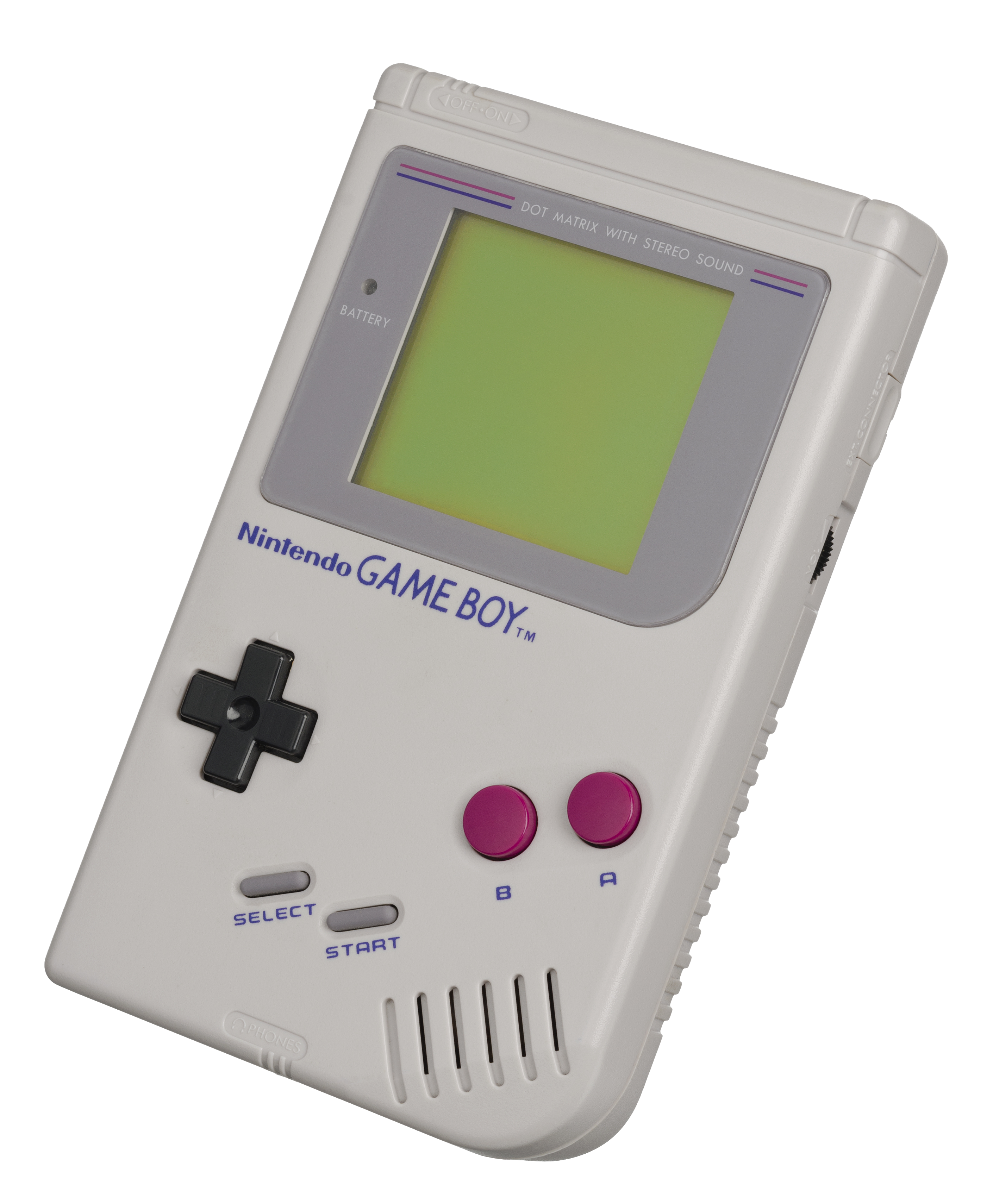 Game Boy handheld illustration