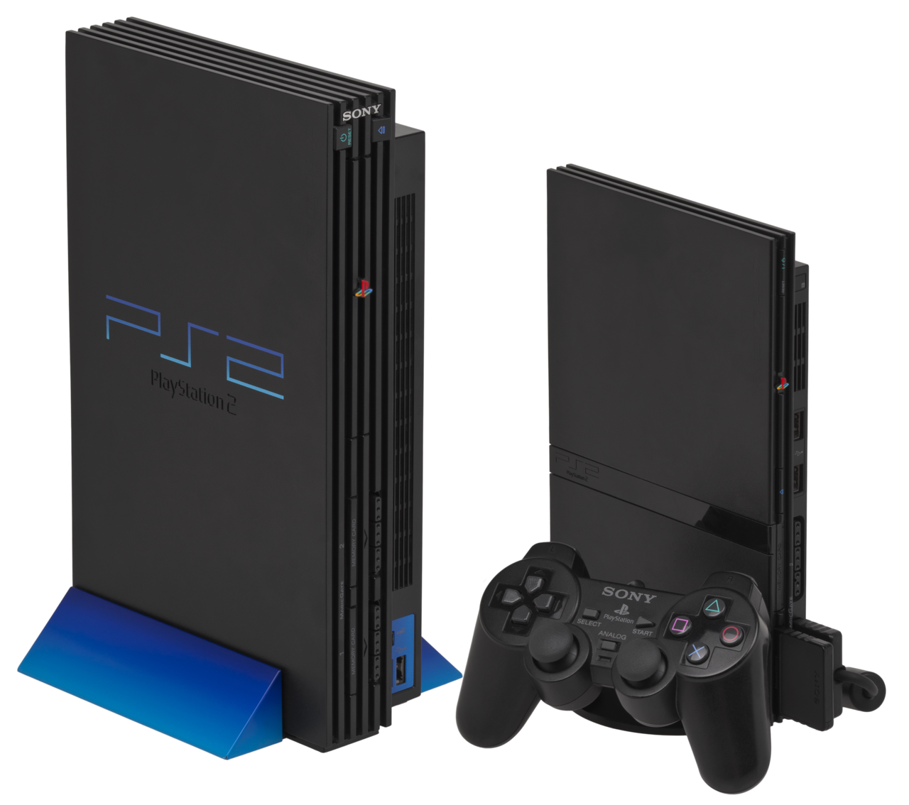 PlayStation 2 hardware image used on Console Race